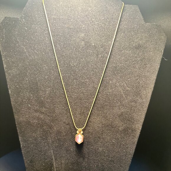 Givenchy Vintage Pink Crystal Necklace - EUC - Picture 1 of 3